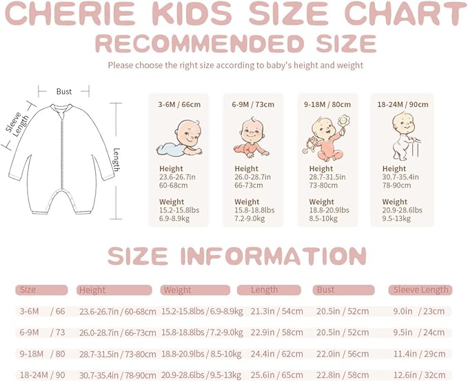 100% Organic Cotton Soft 3-24 Months Unisex Footless Newborn Baby Sleepers Pajamas Romper Boys Girls Long Sleeve