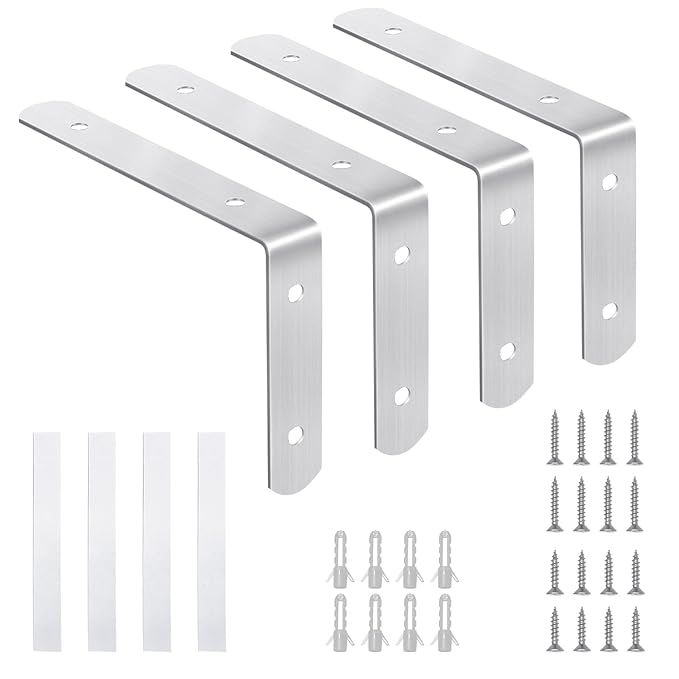 furniture anchors safety Wall straps: Baby Proofing Anti Tip Cabinet, Furniture Anchors for Dresser Secure Child Security Mount Kits 4 Pack
