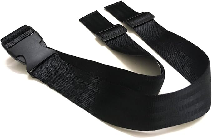 ZARPMA Baby 2 Point High Chair Security Straps,Replacement Harness Straps Belt for Child Kid Infant Safety Strap for Pushchair HighChair Child Chair,Stroller(1M Length)