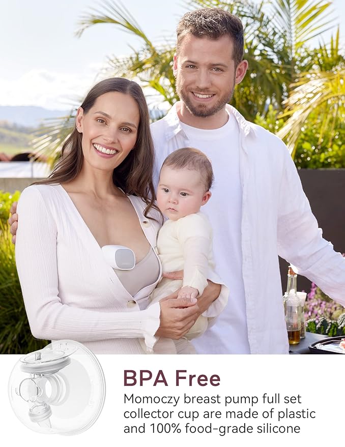 Momcozy Original S9 Pro/S12 Pro Replacement Accessories, Only Compatible with Momcozy S9 Pro/S12 Pro Breast Pump NOT for S9/S12 (Single-Sealed Full Set Collector Cup with 24mm Flange,180ml, 1 Pack)