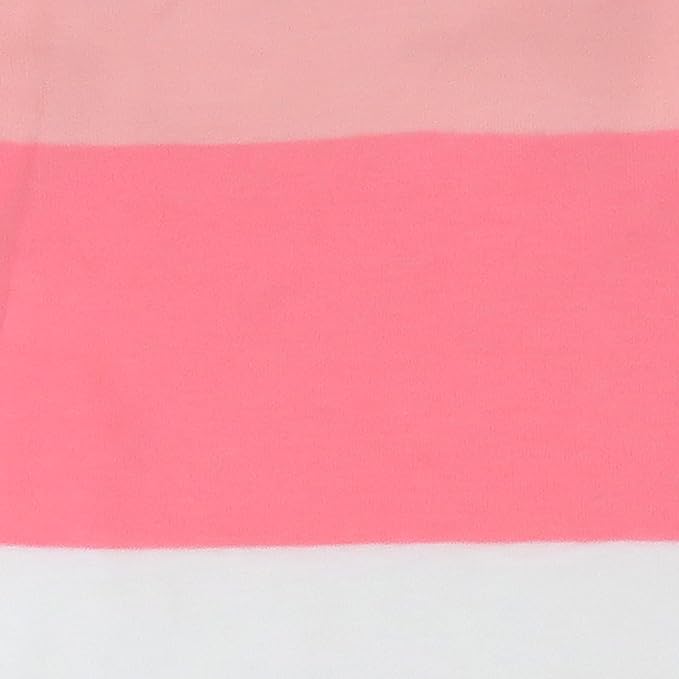 HonestBaby 2-Pack Non-Slip Footed Pajamas One-Piece Sleeper Jumpsuit Zip-Front Pjs 100% Organic Cotton for Baby Girls