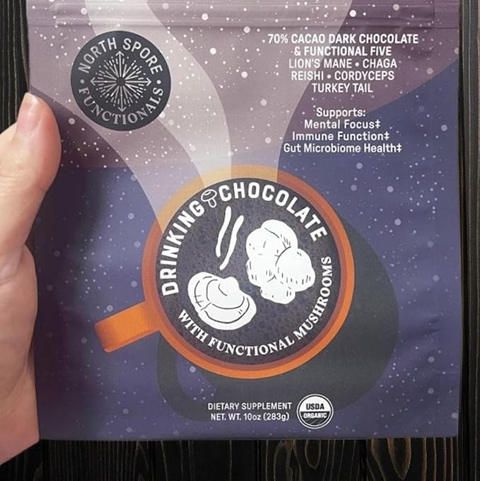 North Spore Drinking Chocolate with Functional Mushrooms