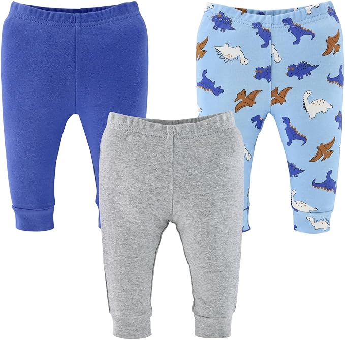 The Peanutshell Baby Layette Gift Set for Boys - 16 Piece New Born Boy Gift Set, Baby Clothes & Newborn Essentials Must Haves - Newborn Clothes 0-3 Months - Blue Dino