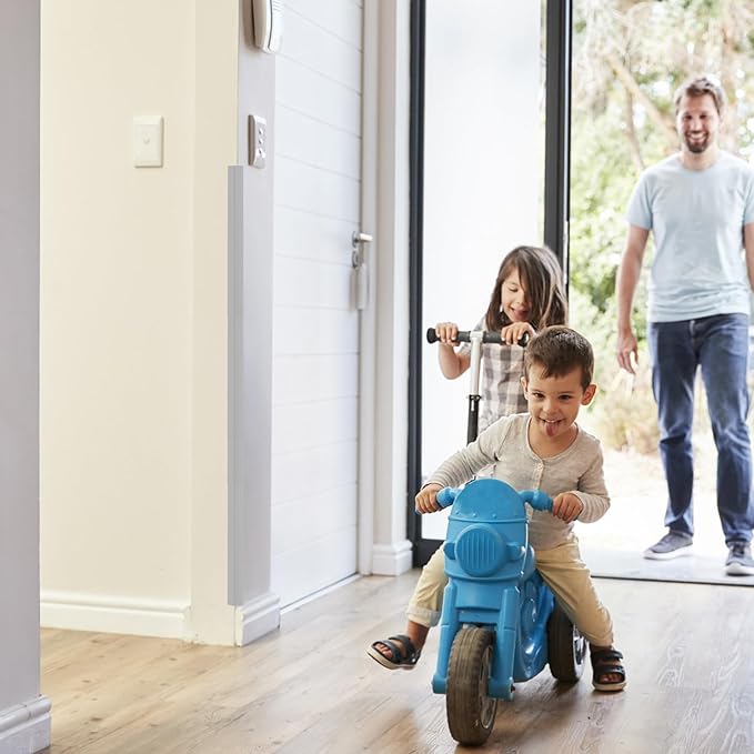 Wall Corner Edge Protector - 1x1x36 inch Baby Proofing Corner Guards, Self-Adhesive Furniture Edge Strips, for Home, Kindergarten, Office, 5 Pack (36" L x 2" W x 2" H, Gray, 5)