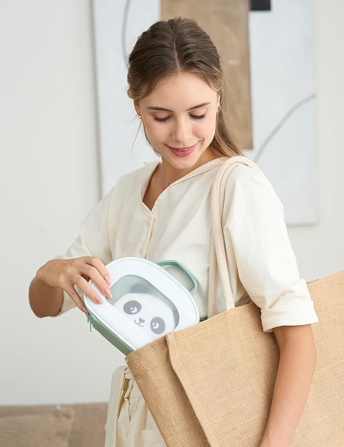 Momcozy Elite Baby Kit, Superior Baby Shower & Registry Essential Kit for Grooming & Health & Cleansing Care, Electric Nail File & Nasal Aspirator,Tummy Wrap,Thermometer,Bath Brush,Teether,Storage Bag