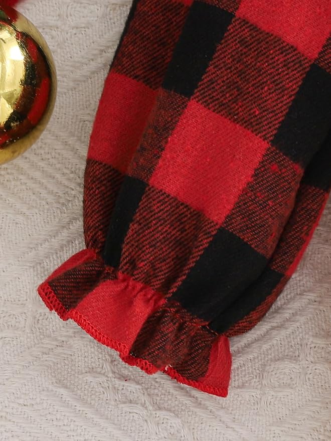 Preemie Newborn Baby Girl Clothes Infant Fall Winter Outfits Letter Floral One-Piece Romper+Jumpsuit