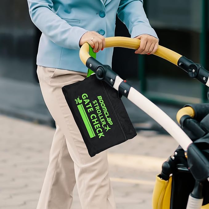 BOOMCLAP Durable stroller travel bag for airplane,stroller bag carseat cover for Double/Single/Jogging Strollers,Waterproof stroller gate check bag