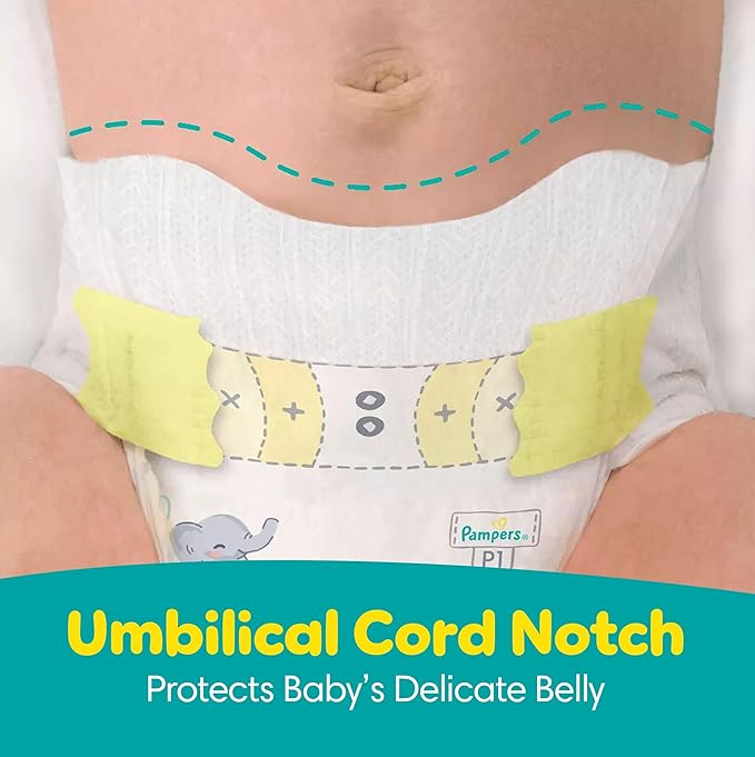 Pampers Baby Diapers - Swaddlers - Size 0, 140 Count, Ultra Absorbent Disposable Newborn Diaper
