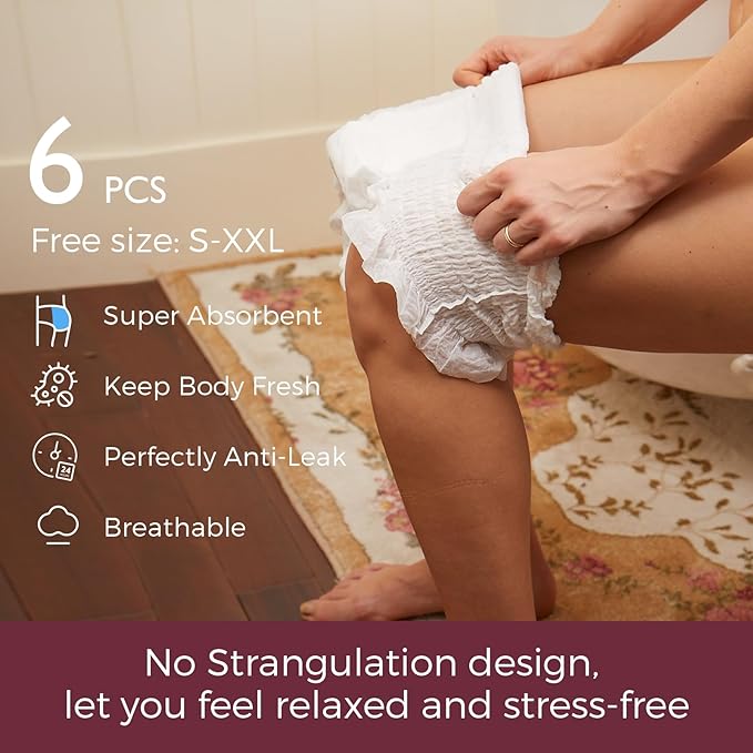 Momcozy Postpartum Recovery Essentials Kit, Labor Delivery Mom Care Kit, Self-Absorbent Disposable Underwear Nipple Nursing Pads Upside Down Peri Bottle Cold Pads Cooling Foam Canvas Bag Set