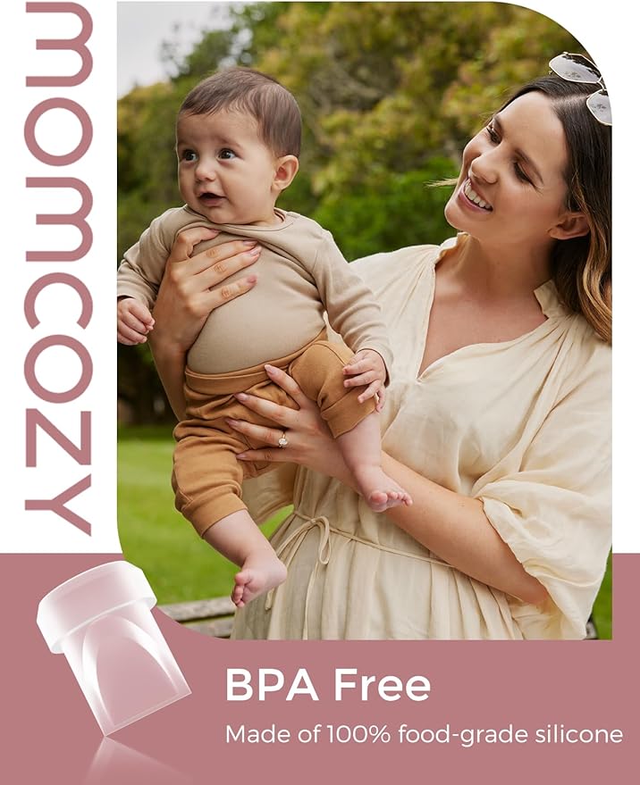 Momcozy Mobile Style | M6 Valves, Original Mobile Style| M6 Breast Pump Replacement Accessories, 4PCS