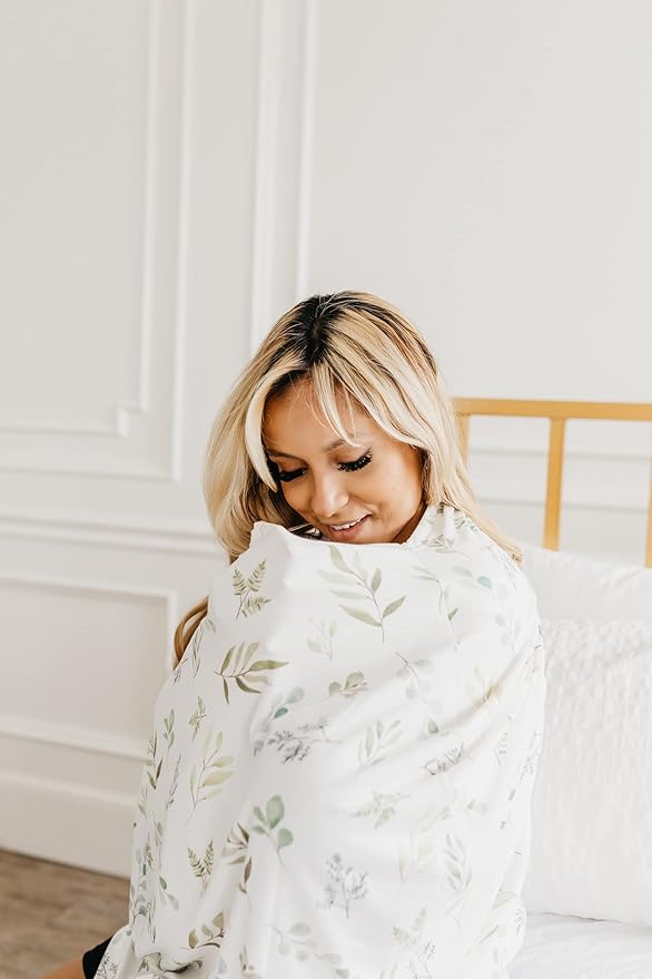 Copper Pearl Multi-Use Cover: Car Seat Covers, Nursing Cover, and Stroller Cover for Sun - Stretchy Fabric, All-Season Use, Stylish Designs, Easy Access for Moms - Haven