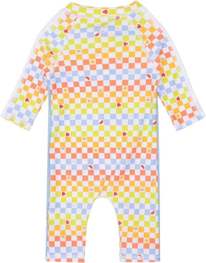 SwimZip Boys' Long-Sleeve UPF 50+ Swimsuit for Baby, Toddler, & Little Boys