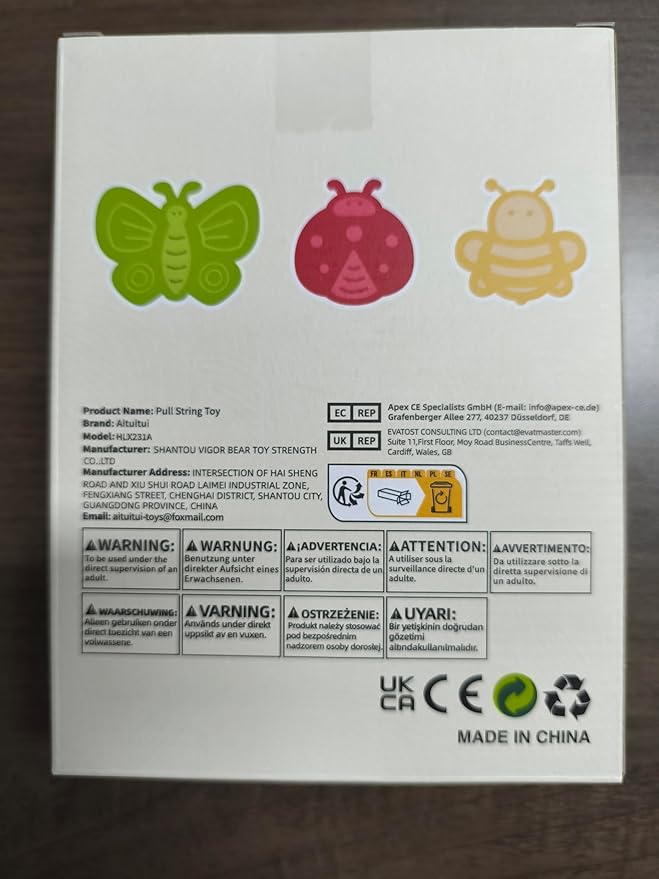 Baby Sensory Montessori Toy for 6-12-18 Months, Soft Silicone Popper Pull String Teething Travel Toys for Car Seat, Toddler Learning Early Develop for Infant 1 2 Boys Girls Christmas Birthday Gifts