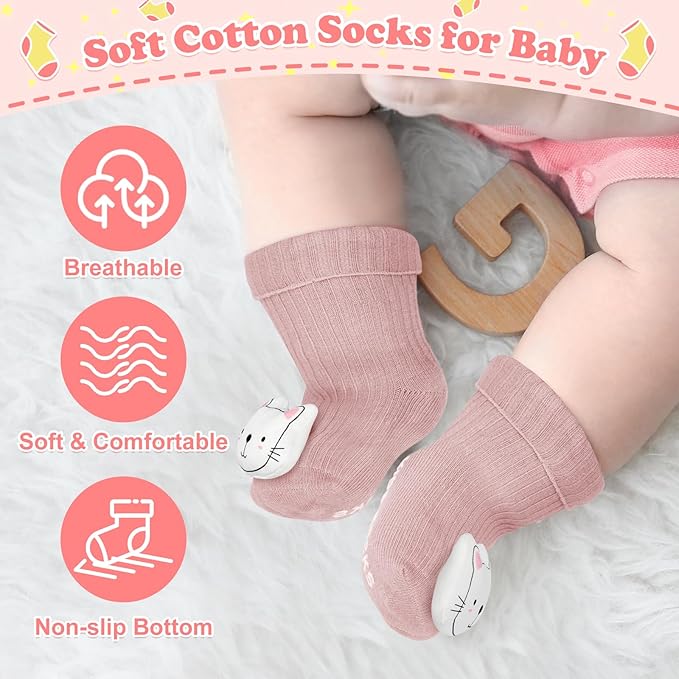 Baby Shower Gifts for Girls, 10Pcs Baby Girl Baby Shower Gifts Set, Premium Essential Welcome Baby Girl Gifts Basket Set, Baby Girl Gift Basket Set & Girl Baby Shower Gifts