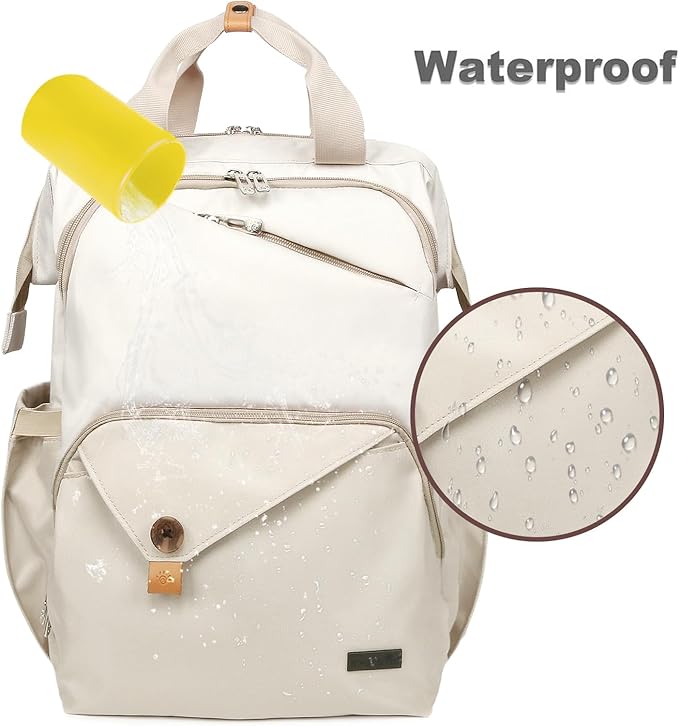 Hap Tim Baby Diaper Bag for Boys Girls, Large Backpack Diaper Bags with Double Compartments, Baby Registry Search Shower Gifts Stuff Newborn Must Haves(7340-KK)