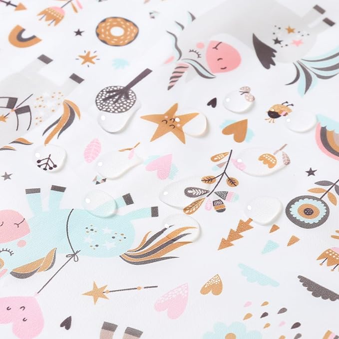 Sleeved Bib,5 Pack,Waterproof Shirt Bibs for Baby 3-24 Months Wipe Clean