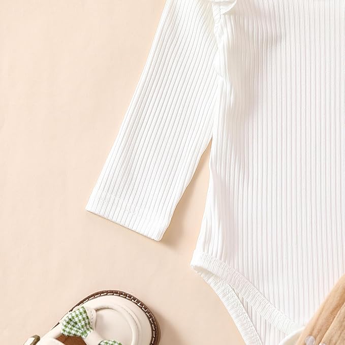 Mubineo Baby Girl Clothes Outfits Cute Flower Romper Daisy Pant Fall Winter Newborn Outfit Sets