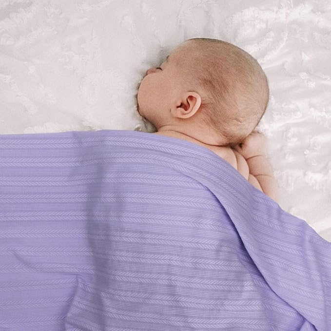 Newborn Receiving Blanket with Bow Hat Headband Wooden Card Set Wheat-Pattern Newborns Toddler Baby Boy Girl Nursery Swaddle Wrap