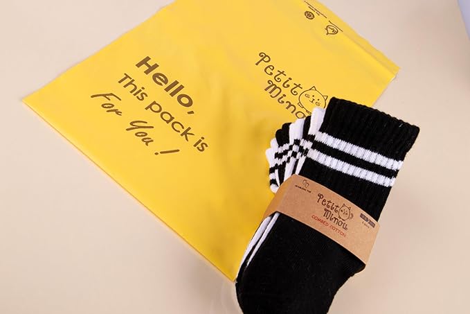 Bella Seamless-Toe Turkish Cotton Ribbed Crew Socks - Stylish and Cozy 6-Pack Baby & Toddler Socks