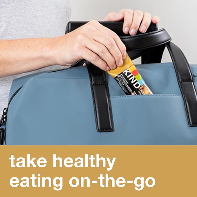 KIND Nut Bars, Caramel Almond & Sea Salt, Healthy Snacks, Gluten Free, Low Sugar, 6g Protein, 12 Count