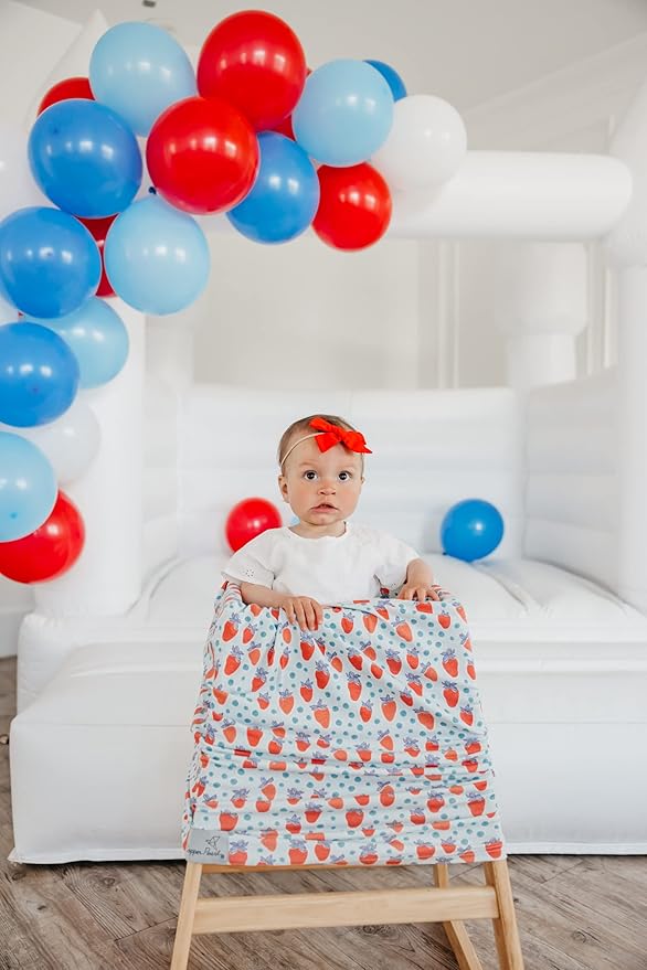 Copper Pearl Multi-Use Cover: Car Seat Covers, Nursing Cover, and Stroller Cover for Sun - Stretchy Fabric, All-Season Use, Stylish Designs, Easy Access for Moms - Liberty