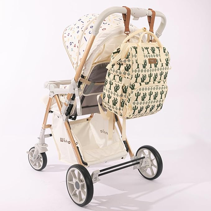 Wrangler Diaper Bag Backpack Aztec Travel Backpack Purses Western Multi-Function Baby Bags for Mom with Waterproof Insulated Pockets