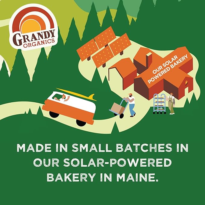 Grandy Organics 10lb Bulk Bag Organic Granola - Classic Granola with Organic Oats, Pumpkin Seeds, Walnuts & Cashews - Low Sugar, Dairy Free, High Protein, Non-GMO & Kosher