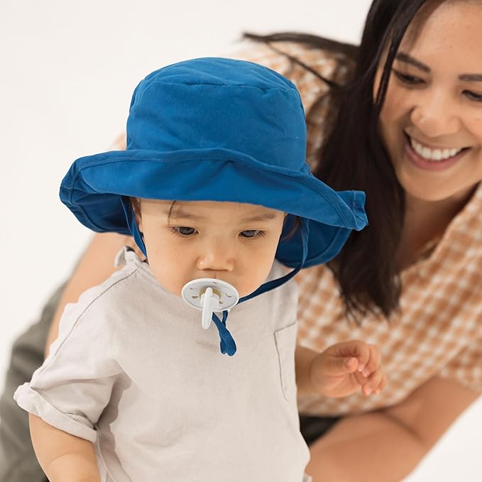 Tiny Twinkle Sun Protection Baby Flap Hat with UPF 50+ Sun Protection for Baby and Toddler Boys and Girls