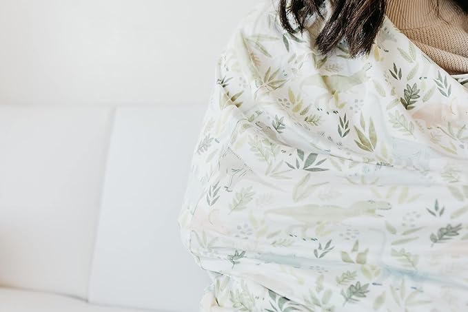 Copper Pearl Multi-Use Cover: Car Seat Covers, Nursing Cover, and Stroller Cover for Sun - Stretchy Fabric, All-Season Use, Stylish Designs, Easy Access for Moms - Rex