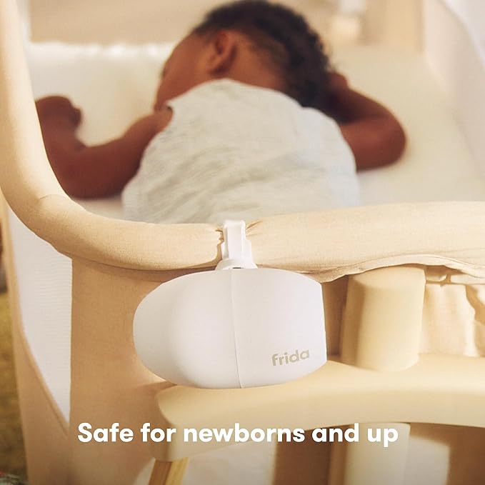 Frida Baby Hands-Free Stroller Rocker Device with 5 Vibration Levels, Universal Stroller Accessories, Rechargeable Portable Rocker for Cribs & Strollers, Water-Resistant Baby Soother