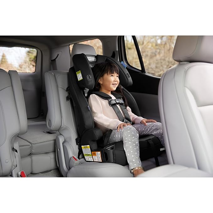 Graco Tranzitions 3-in-1 Harness Booster Car Seat, Forward Facing Car Seat, Highback, to Backless Booster, Proof