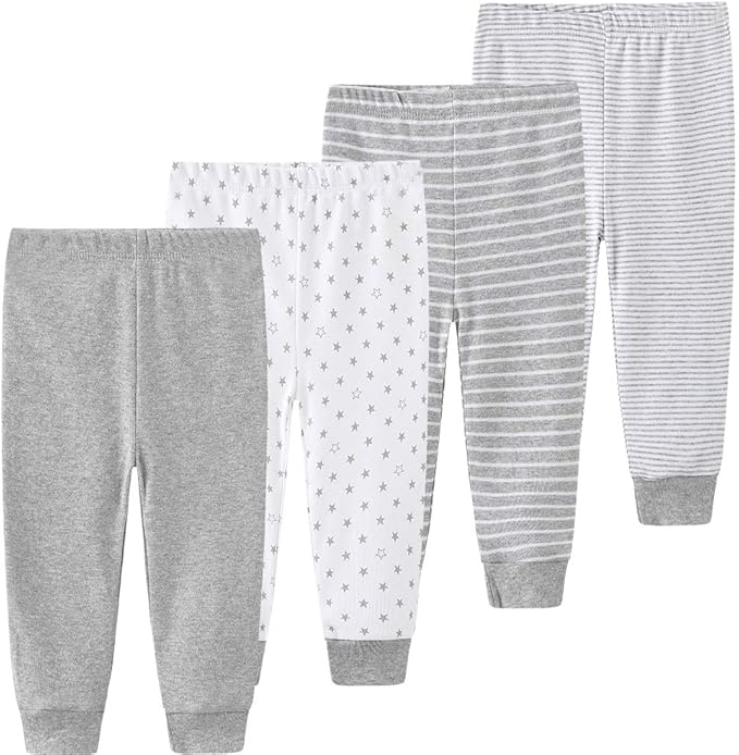 Baby Layette Set Baby Boys' 9-Piece Bodysuits Pants Set Toddler Girl Boy Unisex Baby Gift Sets