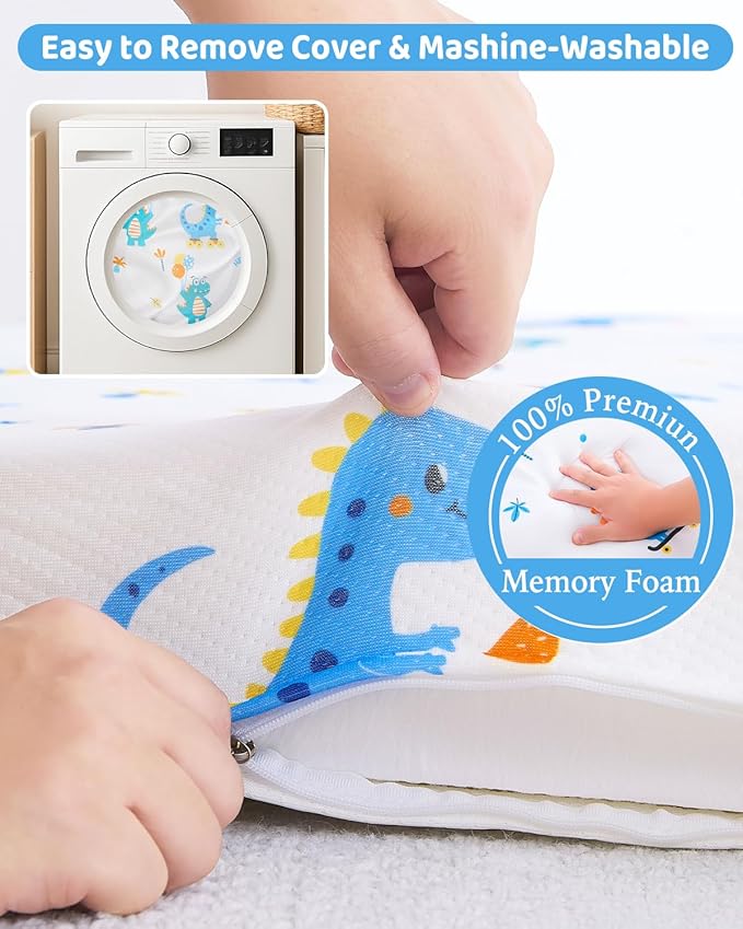 Pack and Play Mattress - 38" x 26" Soft Breathable Portable Mattres Waterproof & Washable Perfectly fits Pack n Play