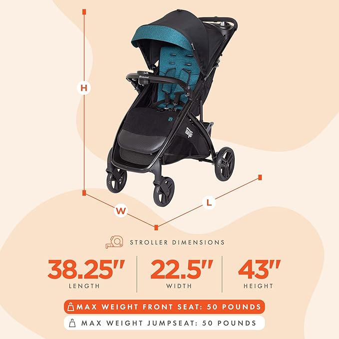 Baby Trend Tango™ Stroller, Veridian