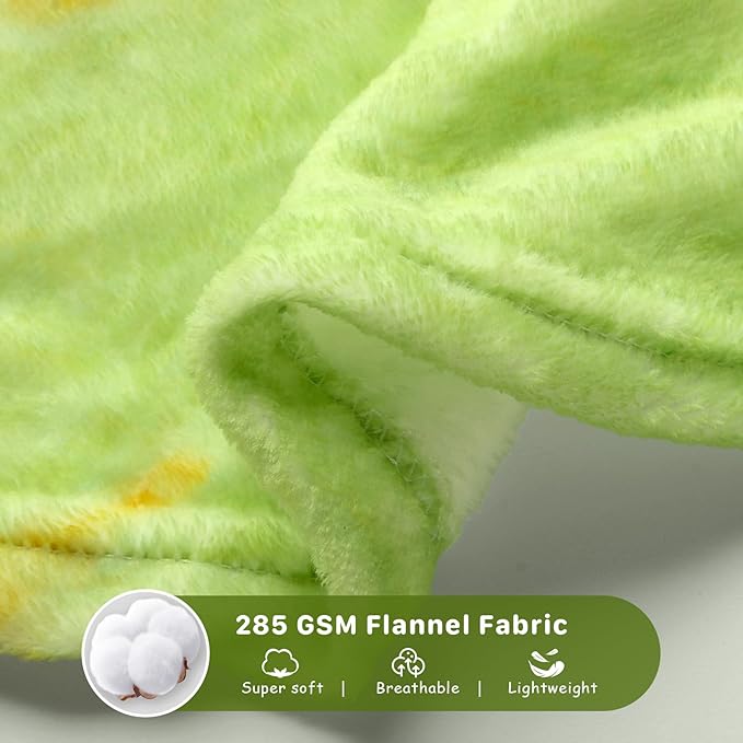 Spinacia Blanket Baby, Spinacia Swaddle, Blanket for Newborn Toddler, 285 GSM Soft Flannel Wearable Wrap Blanket Funny Gifts for Baby Shower Boy Girl 0-3 6 9 Months