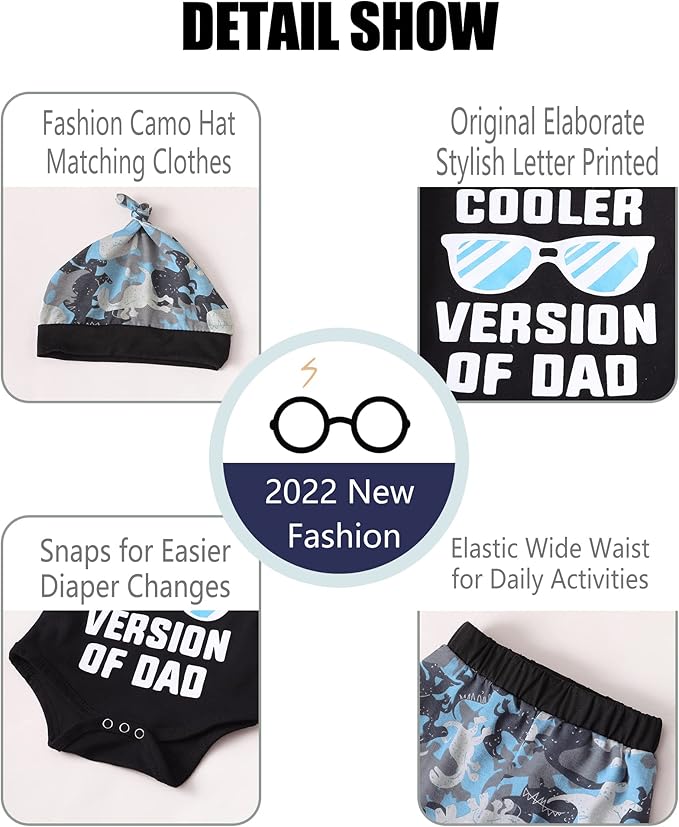 NZRVAWS Newborn Baby Boy Clothes Outfits Letter Prined Romper Pants Set Infant Baby Boy Clothing 0 3 6 9 12 18 Months