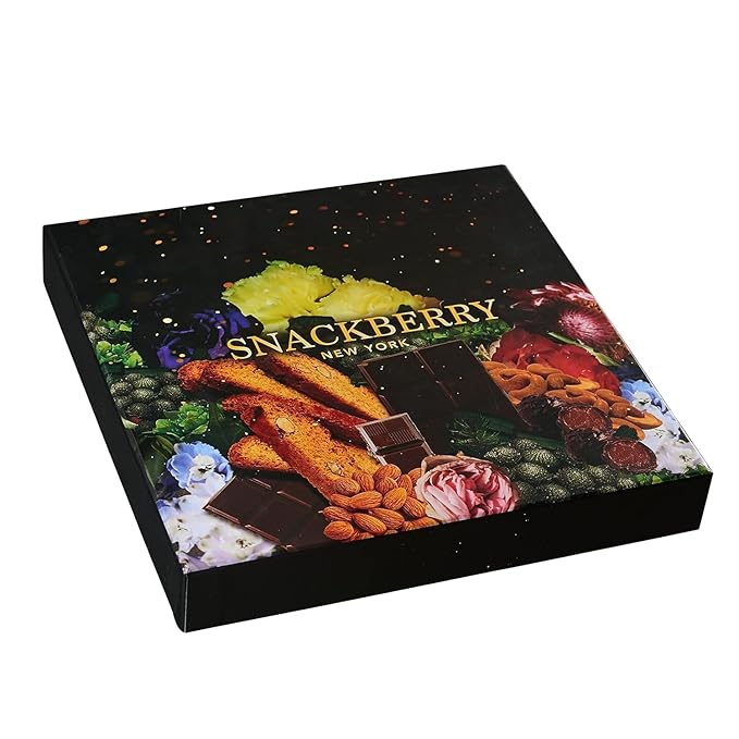 Nuts Gift Basket, Gourmet Snack Box,in Elegant Box, Gift Set For Christmas, New Years, Birthday Party, Care Package, Sympathy, Healthy Gift, Gift for Men and Women. Kosher, Snackberry (2-Pack)