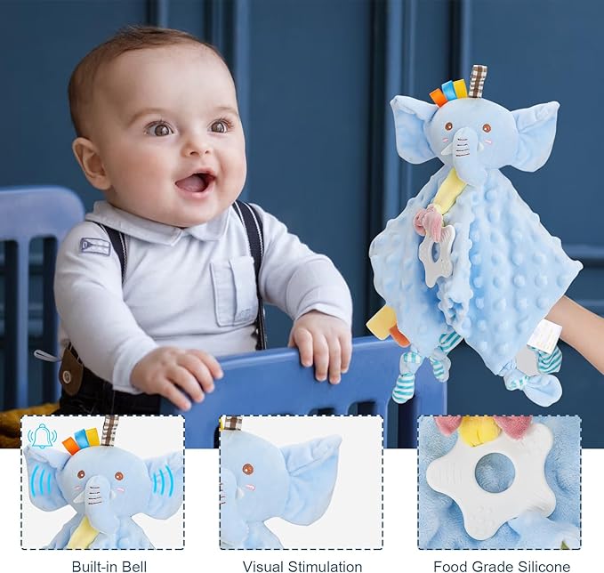 Newborn Baby Boy Gift Basket for Boy, Welcome Home Gift Set with Swaddle Blanket, Clothes, Baby Essentials, Baby Boy Gift Box, Gender Reveal Gift Set