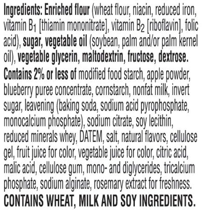 Special K Bar Pastry Crisps, Breakfast Bars, 100 Calorie Snacks, Blueberry (8 Boxes, 96 Count)