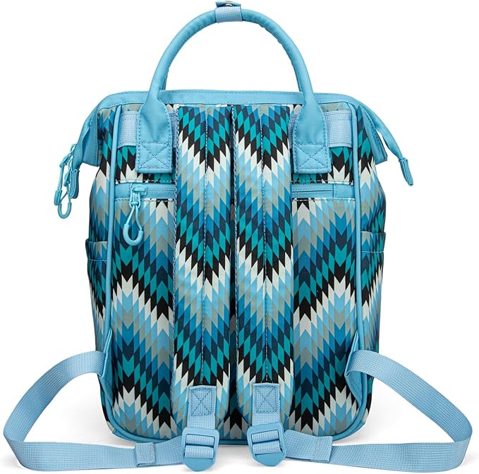 Montana West Wrangler Aztec Callie Diaper Bag Backpack with Stroller Straps Multifunction Baby Travel Bag WG2211-9110JN