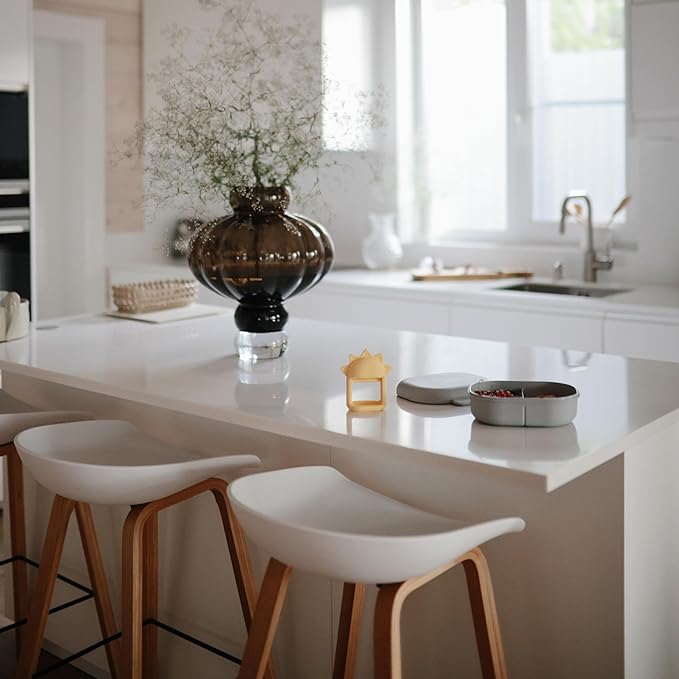 mushie Silicone Baby No-Drop Sun Teether Toy