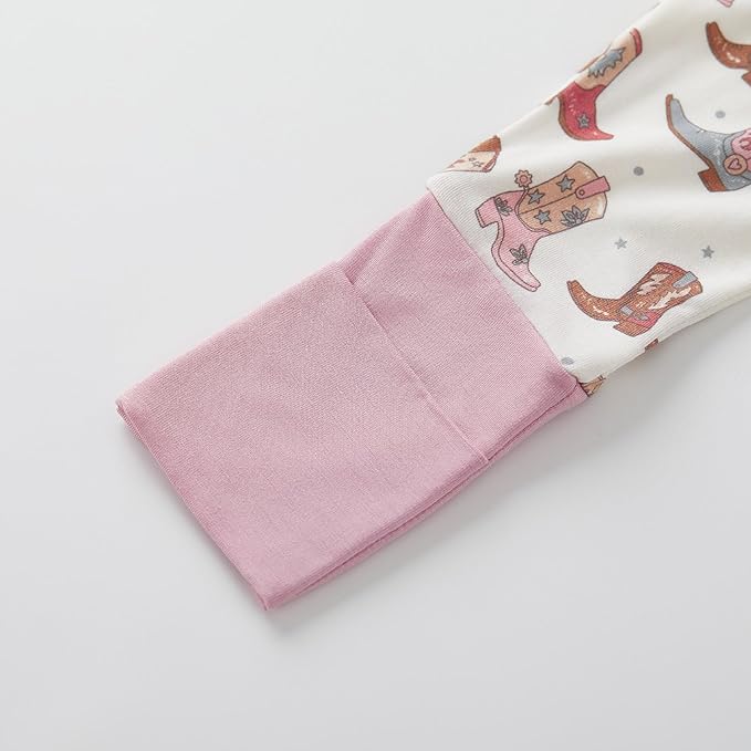 pureborn Baby Boys Girls Sleeper Snug Fit Viscose from Bamboo Pajamas 0-24 Months