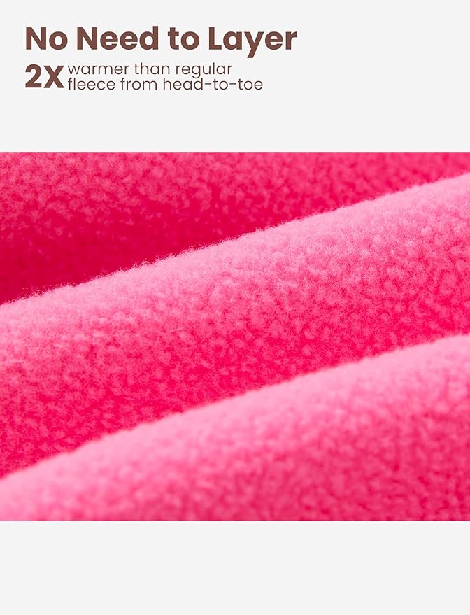 PATPAT Fleece Hooded Footed Romper Clothes, Soft Warm Footie Covers, Car Seat Friendly, Easy Zip, Cute Boy Girl