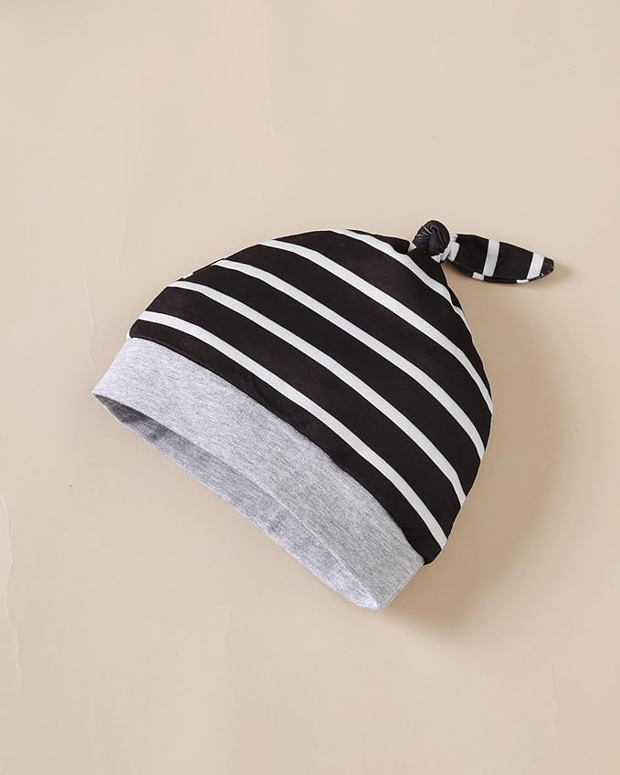 SUNNY PIGGY Baby Boy Clothes Newborn Infant Boys Outfits Romper Hat Pants 3PC Set 0-3 3-6 6-12 12-18 Month Clothing Gift