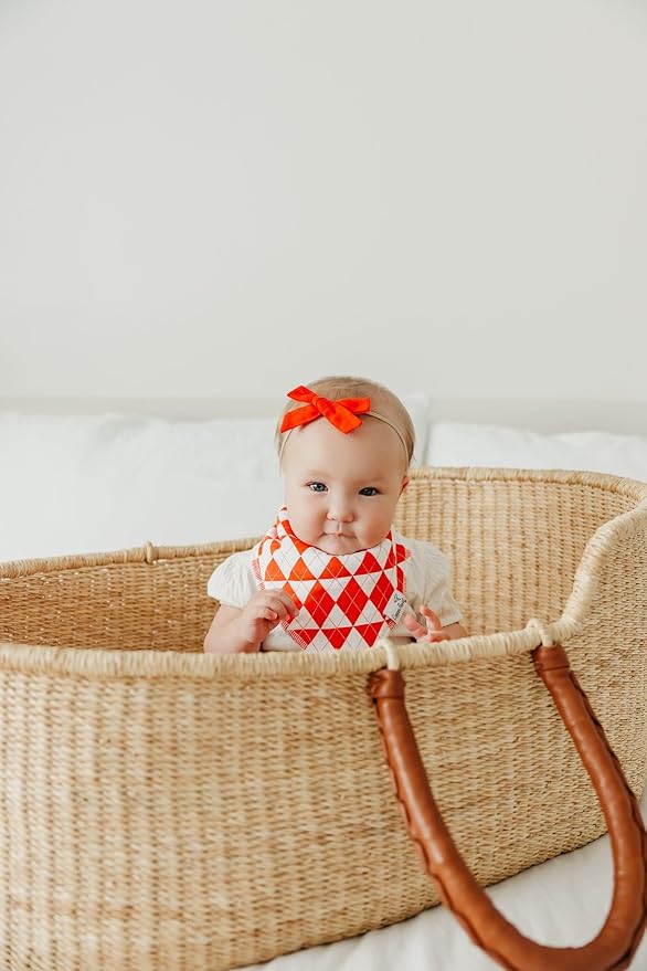 Copper Pearl Baby Bandana Drool Bibs for Drooling and Teething 4 Pack Gift Set Prancer