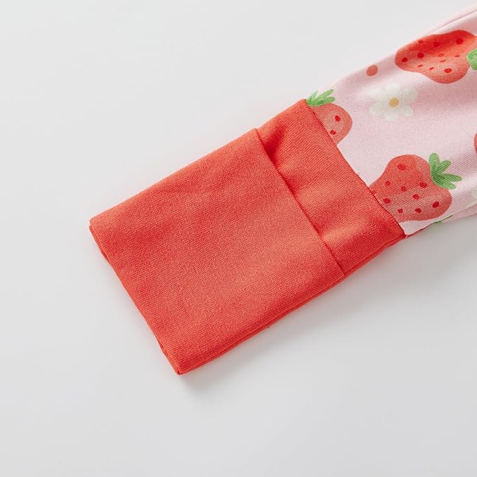 pureborn Baby Boys Girls Sleeper Snug Fit Viscose from Bamboo Pajamas 0-24 Months