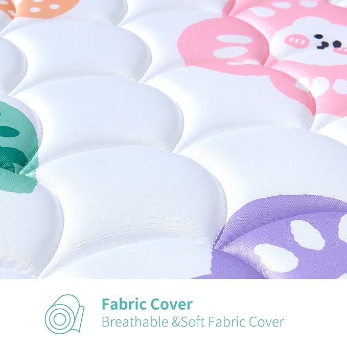 Crib and Toddler Mattress - 52" x 27.6" x 5" - Breathable - Firm - Dual Sided Standard Size Baby Mattress for Crib - Premium Foam Baby Crib Mattress - Toddler Mattress for Toddler Bed…