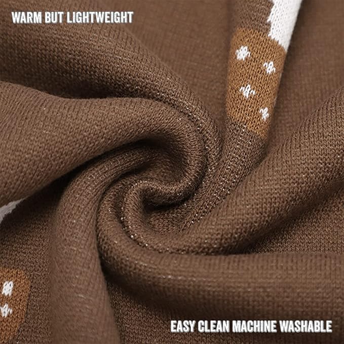 Knit Baby Blanket for Girls and Boys 100% Cotton Buttery Soft Cozy Receiving Swaddle Crib Stroller Blanket for Shower Gift Registry for Newborns, Infants, Toddlers (Mushroom - Mocha)