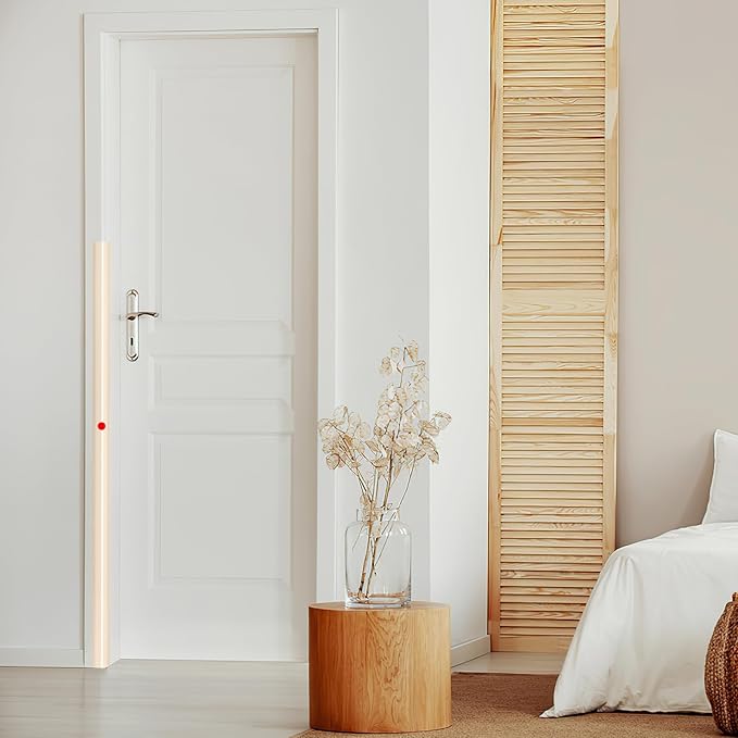 2PCS Wall Corner Protectors Guards - Self Adhesive Corner Protector & Corner Guards for Walls Edge Protection, Easy to Apply - No Tools Needed(Beige, 31.5"x1.18")