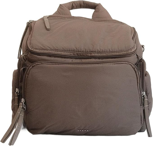 Staya- Cloud Diaper Bag (Taupe, Medium)